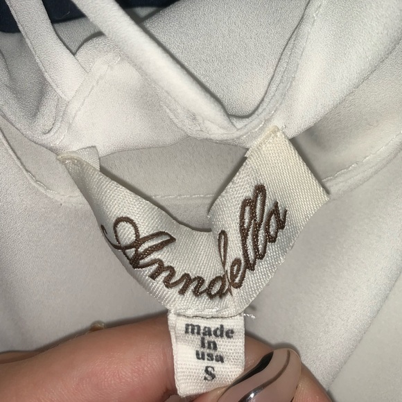 White Ruffle Tank - Picture 4 of 5